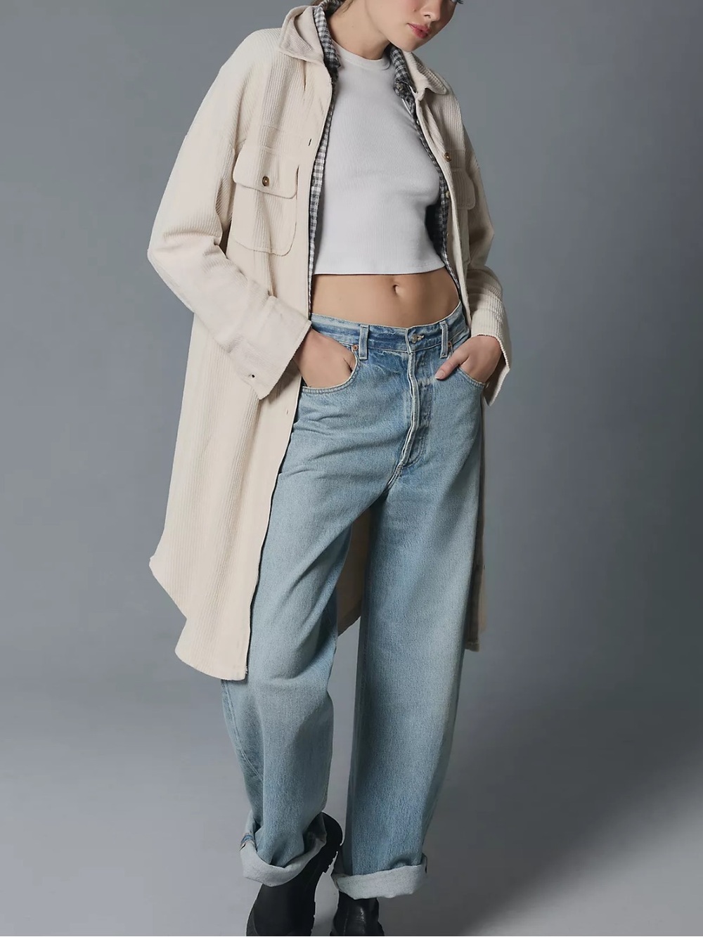 Pilcro Duster Shacket